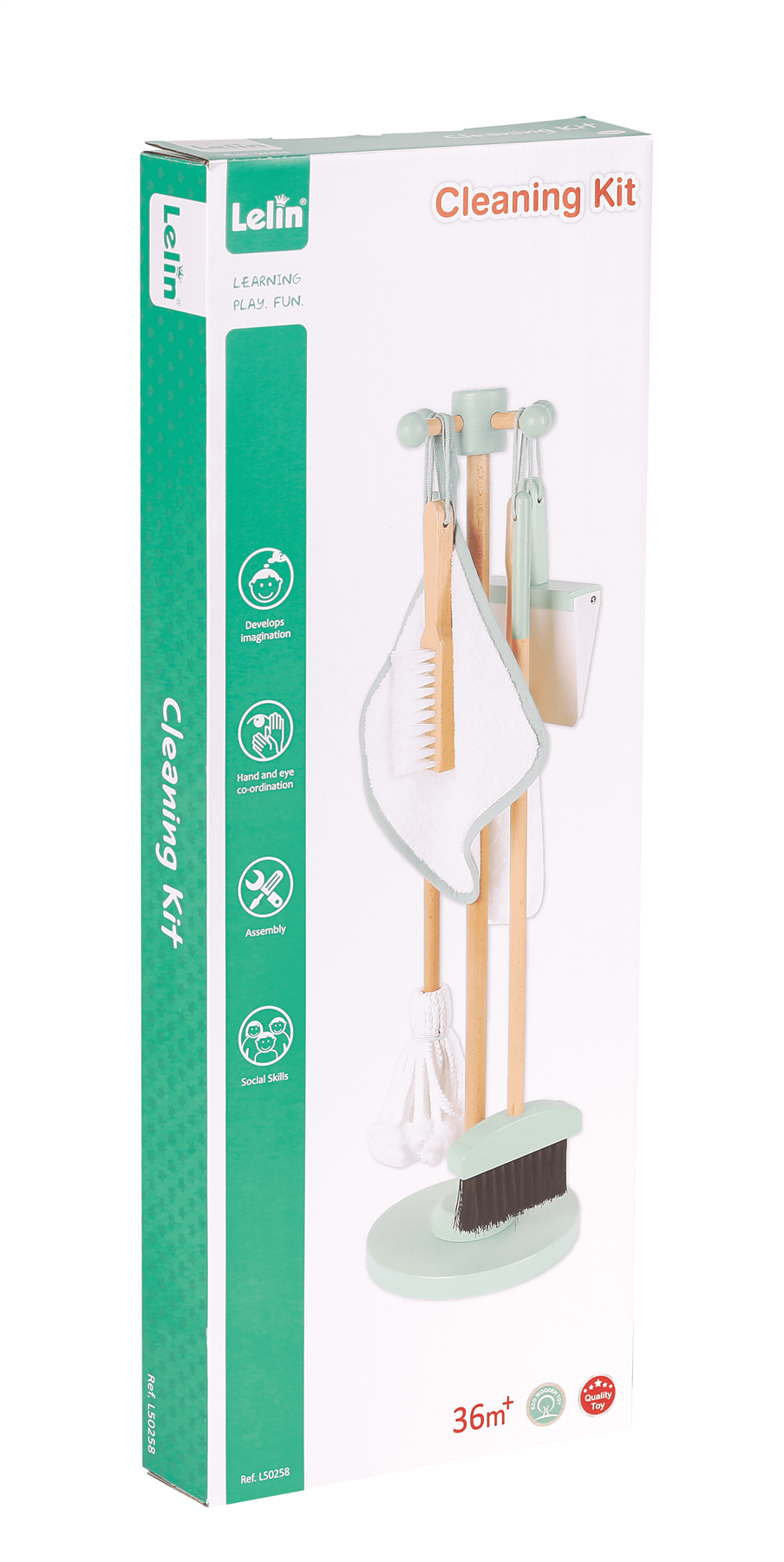Lelin Wooden Cleaning set