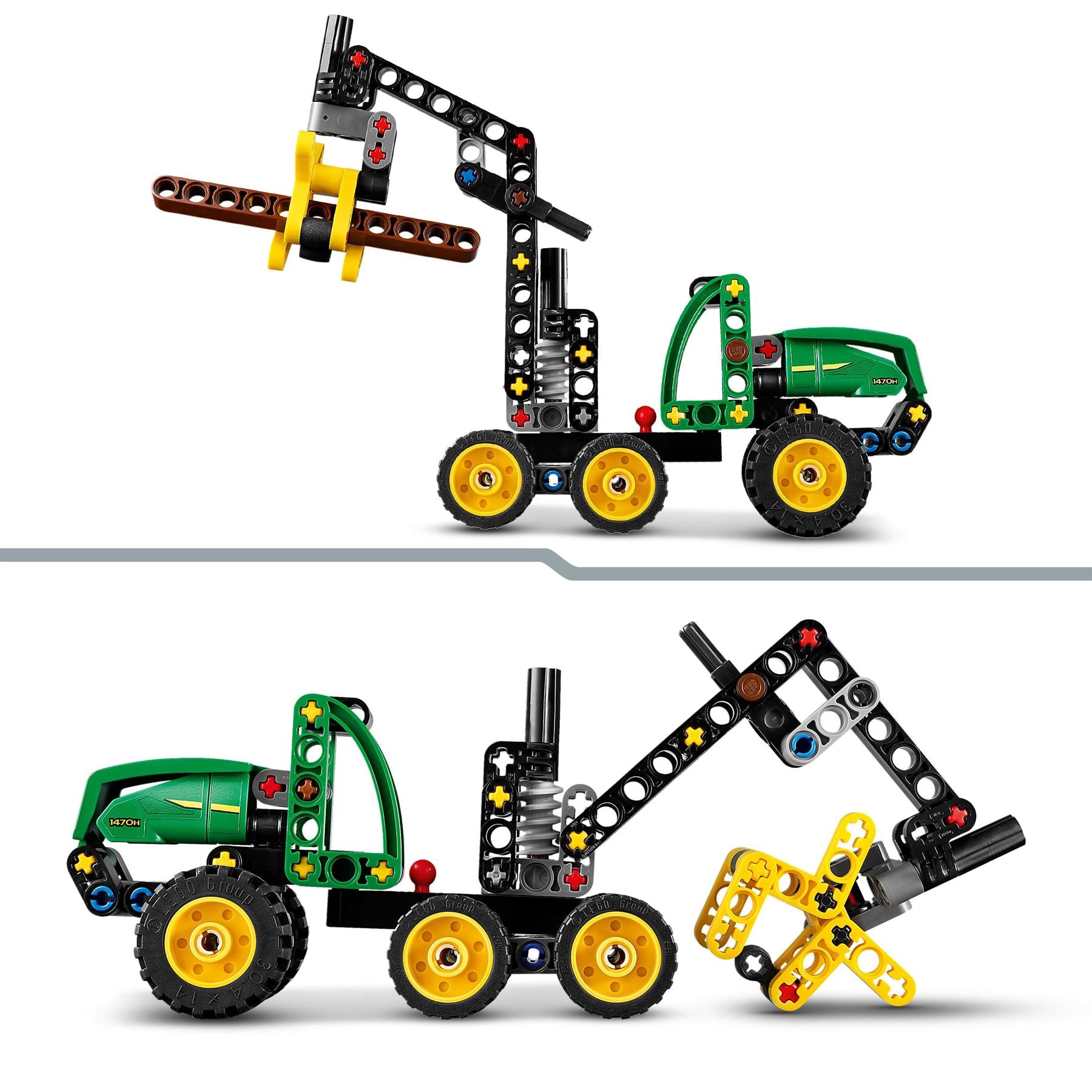 LEGO Technic John Deere 1470H Wheeled Harvester 42218