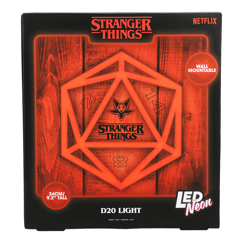 Stranger Things 5 Wall Mountable LED Neon Light