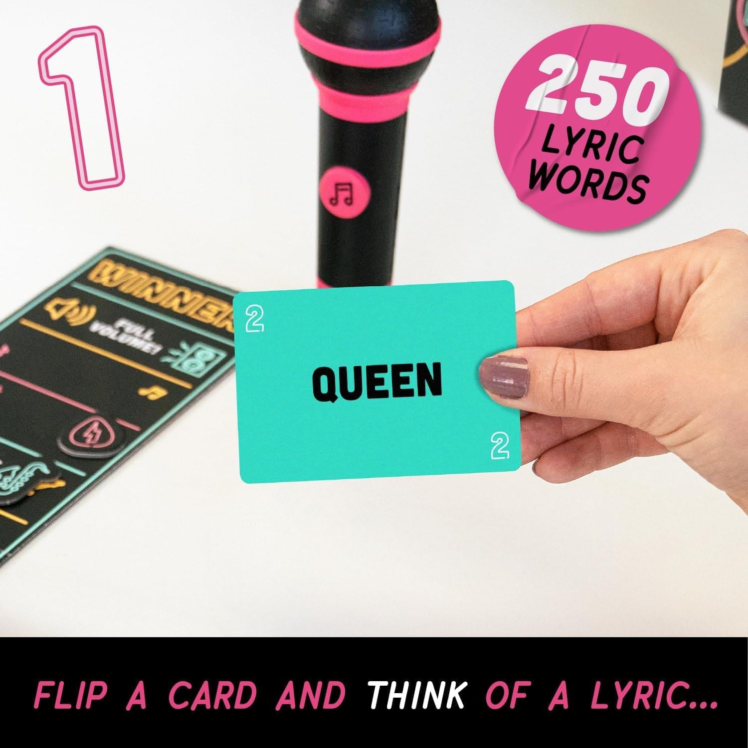 Grab The Mic Karaoke Card Game