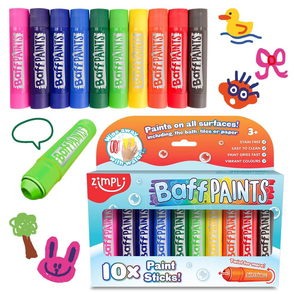 Zimpli Baff Paints 10 Pack