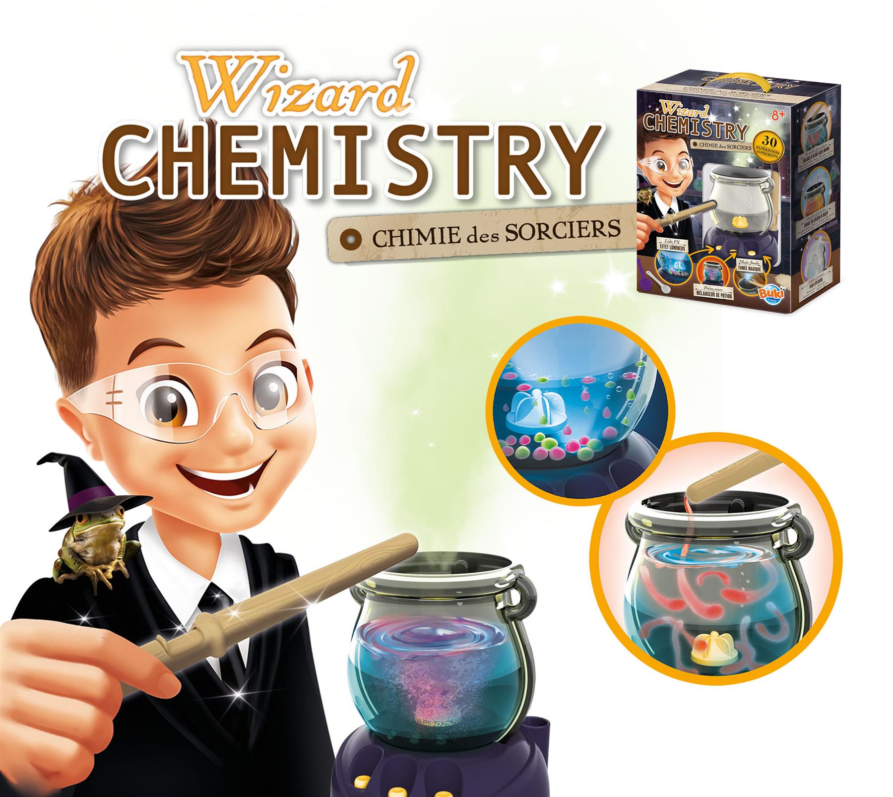 Buki France Wizard Chemistry - 30 Experiments