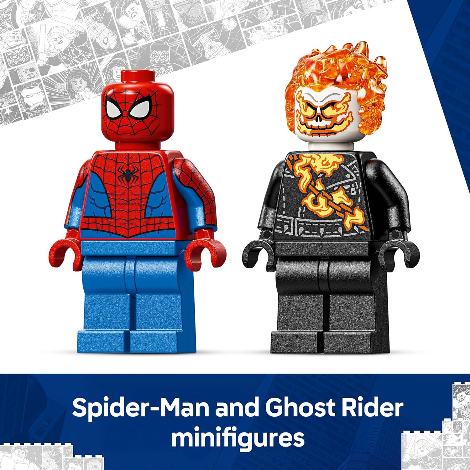 LEGO Spider-Man vs Ghost Rider Motorcycle 76335