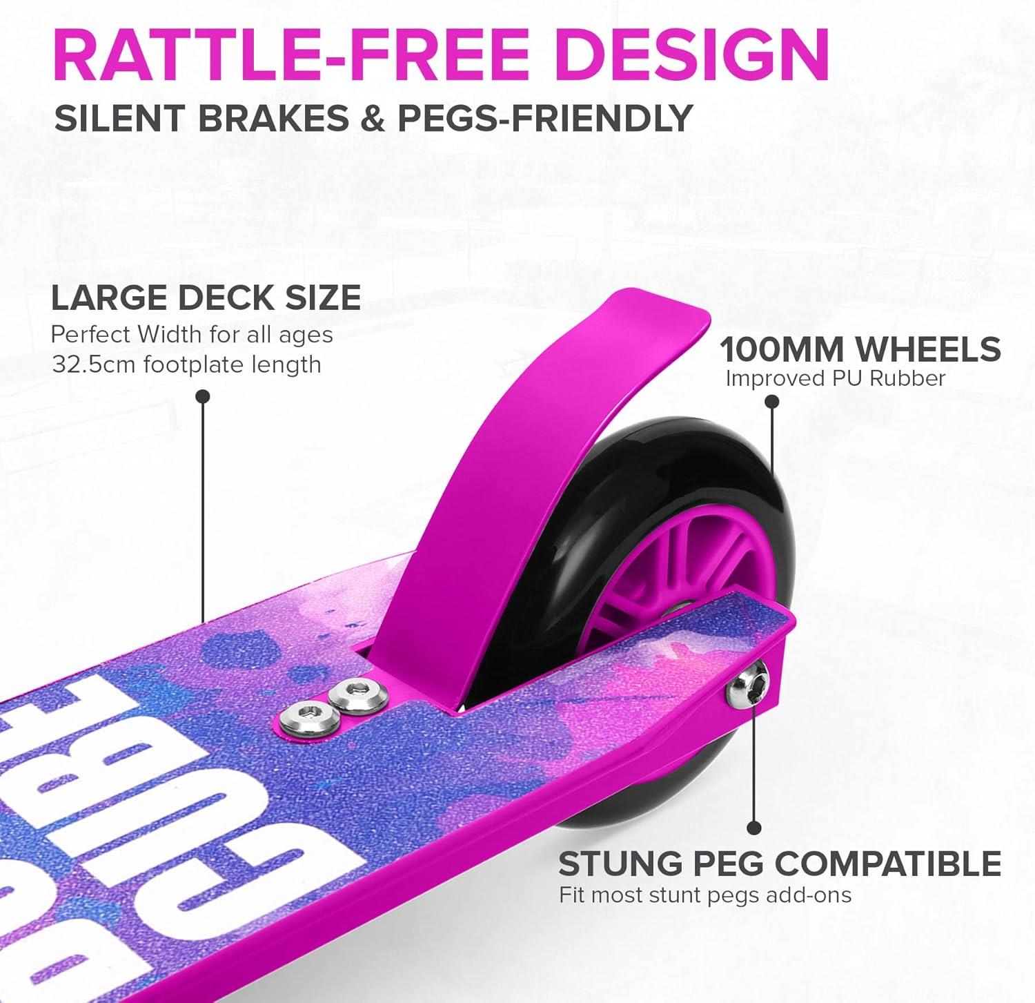 Boldcube Stunt Scooter - Purple
