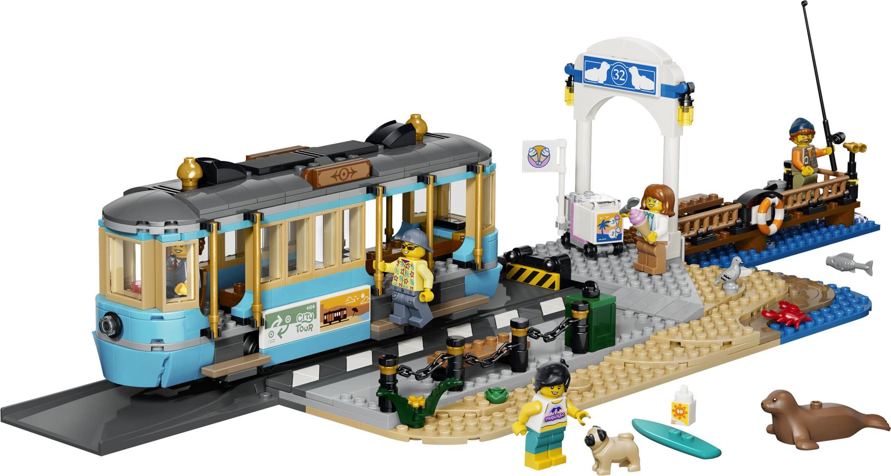 LEGO City Classic Beach Streetcar 60506