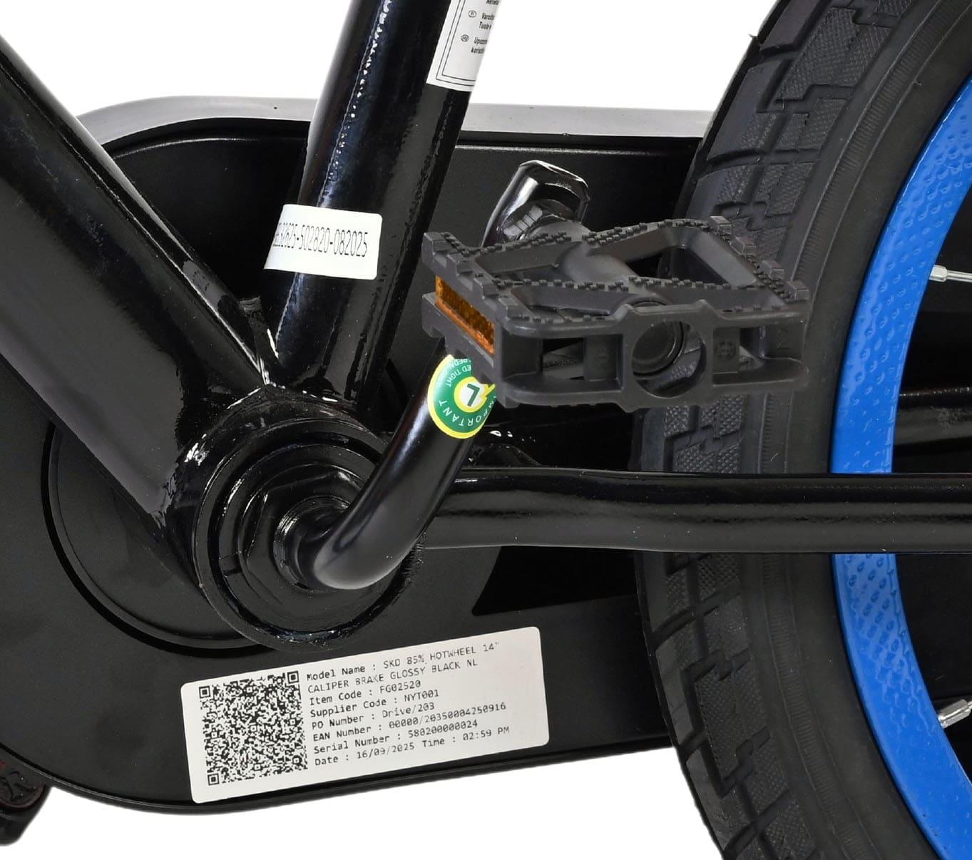 Hot Wheels Children's 14 Inch - Black