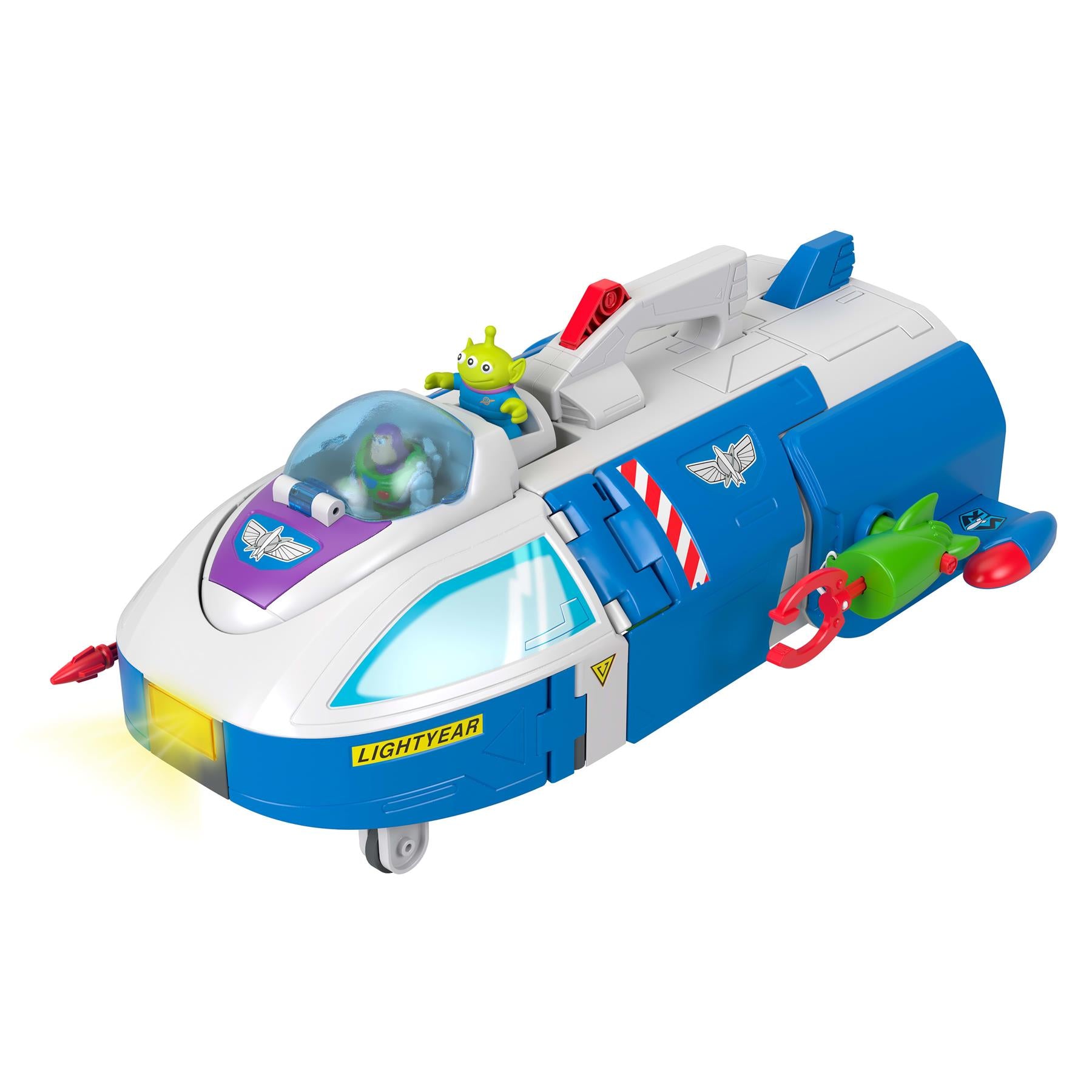 Imaginext Toy Story 3-in-1 Transforming Buzz Lightyear Ship