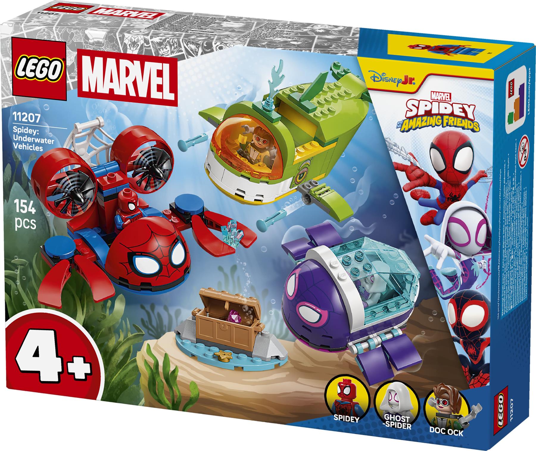 LEGO Marvel Spidey Underwater Vehicles 11207