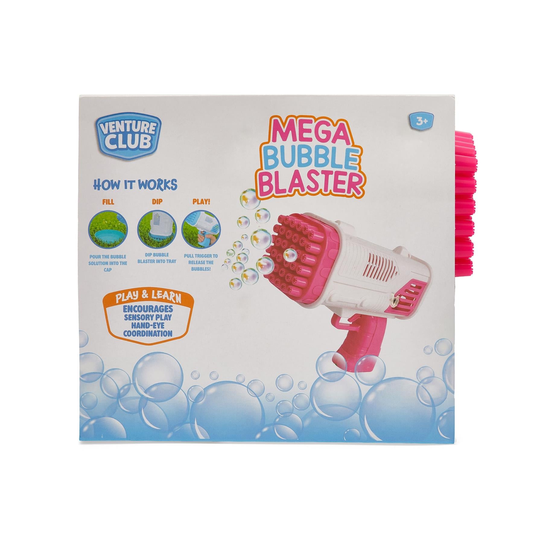 Venture Club Bubble Blaster - Pink