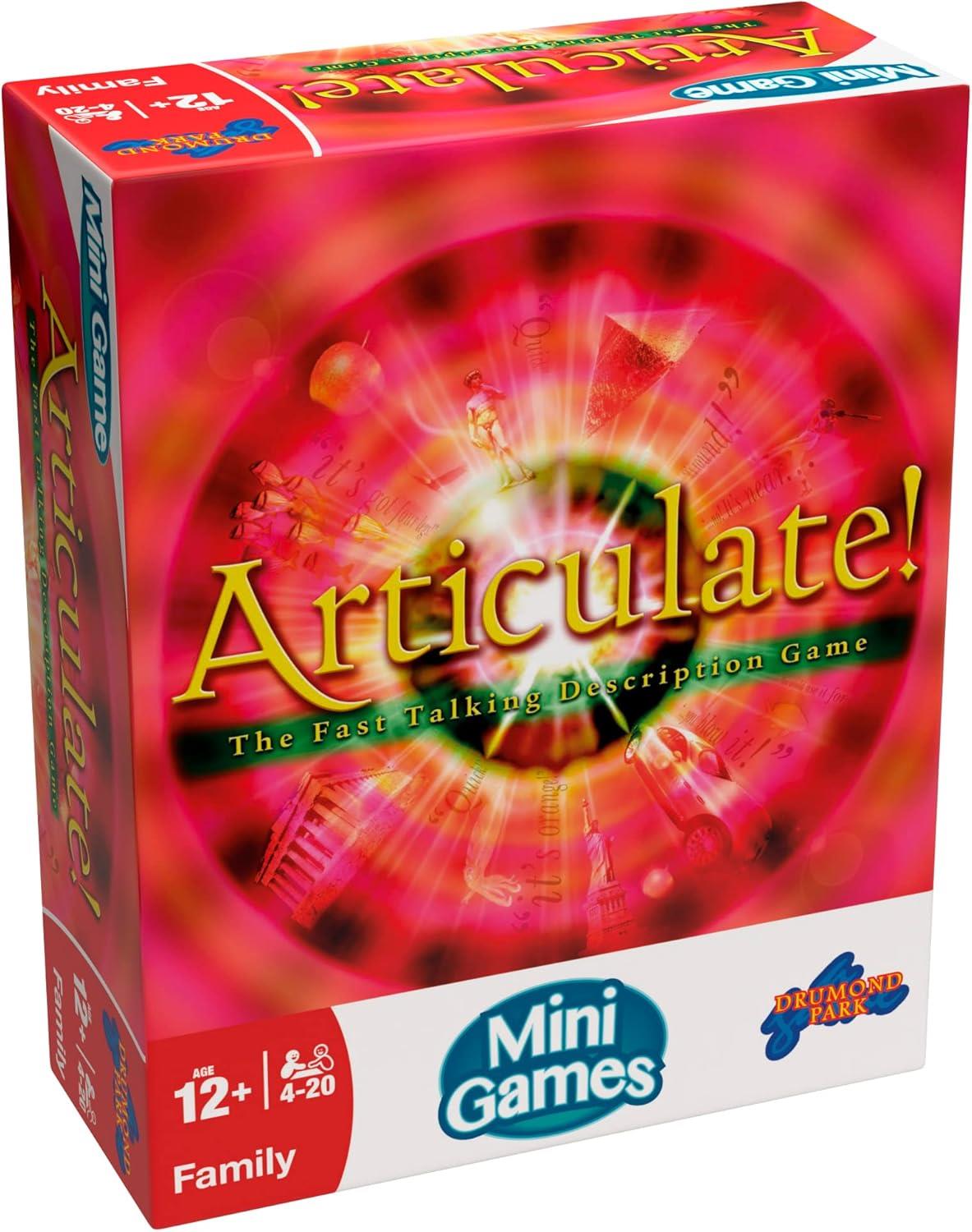 Drumond Park Articulate Mini Travel Card Game