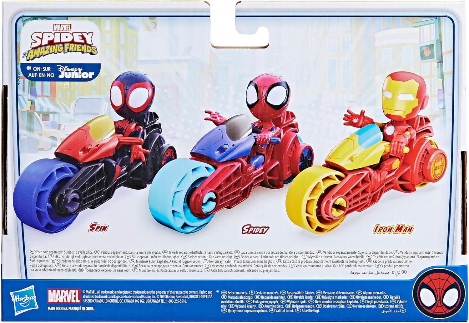 Marvel Spidey and His Amazing Friends Iron Man Action Figure Playset