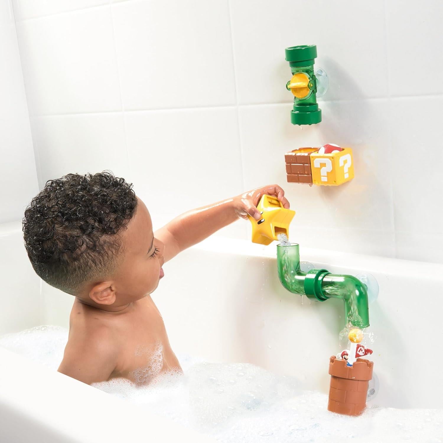 Tomy Toomies Super Mario My Mario Pipes Bath Toy