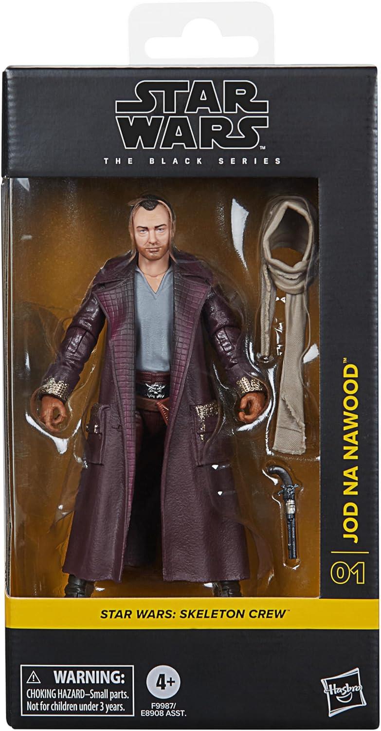 Star Wars The Black Series 6 Inch Skeleton Crew Figure - Jod Na Nawood