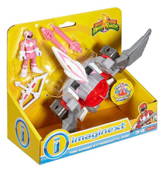 Imaginext Pink Ranger and Pterodactyl Zord