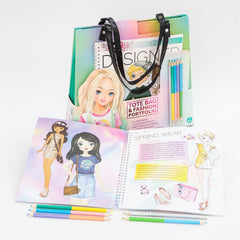 Pop Fashion Tote Bag & Fashion Portfolio