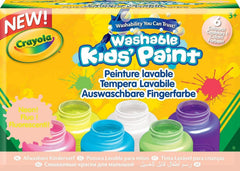 Crayola 6 Washable Neon Paints