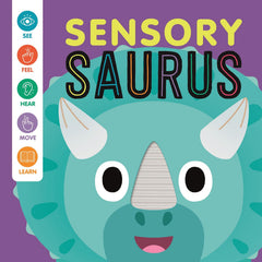 Sensory 'Saurus Baby Senses Play Book