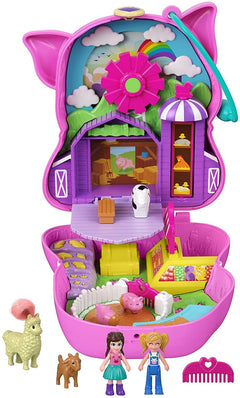 Polly Pocket On the Farm Piggy Compact