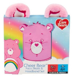 Care Bears Cheer Bear Face Mask & Headband Set