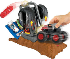 Hot Wheels Monster Trucks Arena Smashers Bone Shaker Challenge