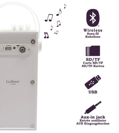 iParty Trendy Portable Bluetooth Speaker With Mic