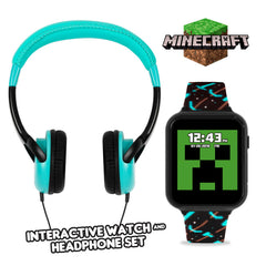 Minecraft Interactive Smart Watch and Headphones Set