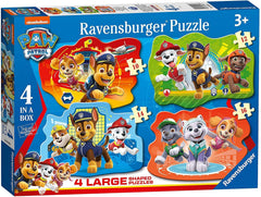 Ravensburger Paw Patrol 4 Large Shaped Puzzles