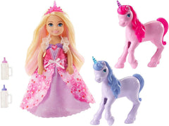 Barbie Dreamtopia Chelsea Princess and Baby Unicorns