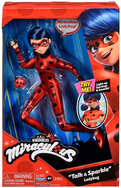 Miraculous Talk & Sparkle Ladybug Doll