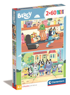 Bluey 2x 60 Piece Puzzle