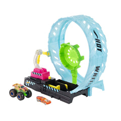 Hot Wheels Monster Truck Glow in the Dark Epic Loop Challenge