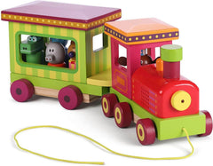 Hey Duggee Wooden Pull Along Light and Sounds Train