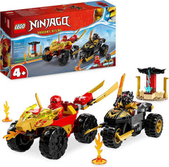 LEGO Ninjago Kai and Ras's Car and Bike Battle 71789