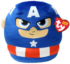 Squish-a-Boo Marvel Captain America 14 Inch Squishy Beanie