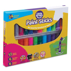 Paint Sticks Classic & Metallic Colours - 24 pack assorted