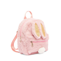 Love The Look Bunny Plush Backpack