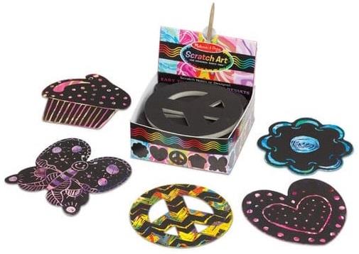 Melissa & Doug Holiday Scratch Art Cards