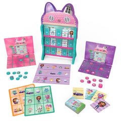 Gabby’s Dollhouse HQ Checkers Tic Tac Toe Memory Match Go Fish Bingo
