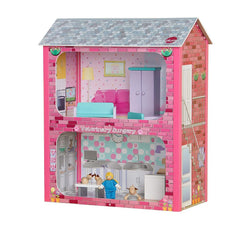 Plum Camden Court Wooden Dolls House
