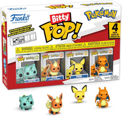Funko Bitty Pop! Pokemon Bulbasaur - 4 Pack Figures