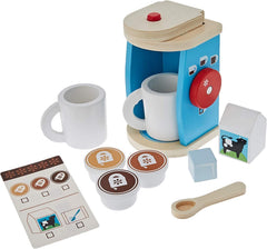 Melissa & Doug Wooden Brew & Serve Coffee Set