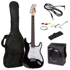 RockJam Electric Guitar Super Kit Black