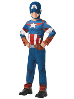 Marvel Avengers Classic Captain America 5-6 Years Costume