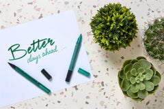 Deco Time Mint 6 Pack Metallic Twin Markers