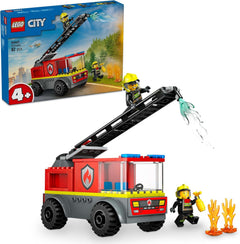 LEGO City Fire Engine with Ladder Toy Playset 60463