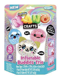 Nano Crafts Inflatable Buddies Trio