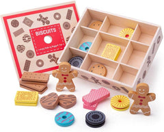 Bigjigs Wooden Box of Biscuits