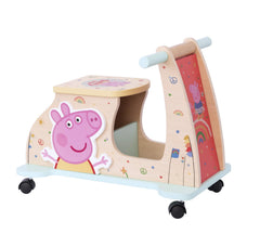 Peppa Pig Wooden Scooter