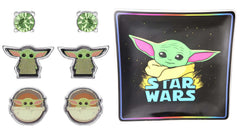 Star Wars The Mandalorian Trinket Tray and Jewellery Set