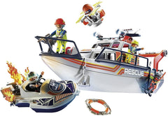Playmobil City Action Fire Rescue with Personal Watercraft 70140